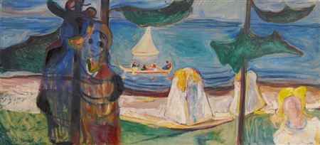 Summer Day or Embrace on the Beach (The Linde Frieze)