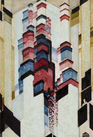 Sample artwork by Frantisek Kupka (1871 - 1957), known for abstract painting, illustration, poster design, educator - View similar artists and auction records