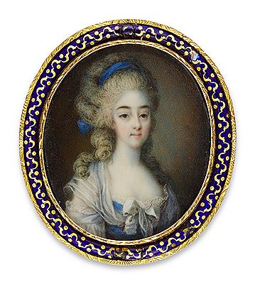 Portrait Maria Theresa of Savoy, Comtesse D’Artois (1756-1805) by Ignace Jean Victor Campana - Auction record, sale price, and art valuation. Compare with similar artists and explore comparable artworks.