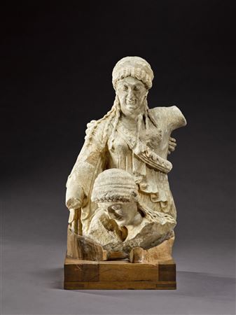 Theseus and Antiope by Alceo Dossena - Auction record, sale price, and art valuation. Compare with similar artists and explore comparable artworks.