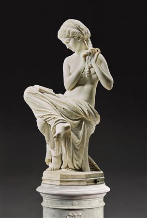 Self-Help (A Reading Girl) by Antonio Rossetti - Auction record, sale price, and art valuation. Compare with similar artists and explore comparable artworks.