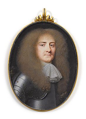 Portrait of a gentleman, circa 1670