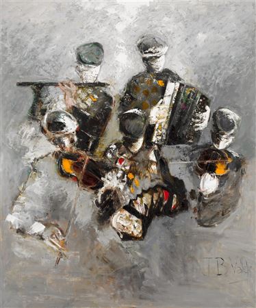 Sample artwork by John Brian Vallely (Born 1941), known for painting - View similar artists and auction records