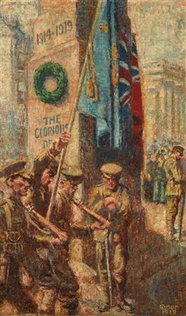 The 36th (Ulster) Division at the Cenotaph