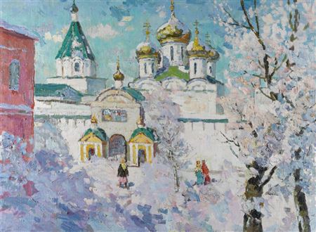 Sample artwork by Leonid Vinogradov (1938 - 2021), known for painting - View similar artists and auction records