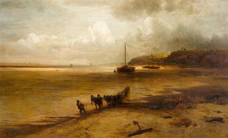 Sample artwork by Aleksei Kondratievitch Savrasov (1830 - 1897), known for lyrica landscape painting - View similar artists and auction records