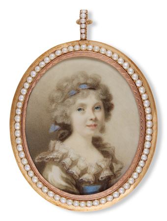 Portrait of Mrs Dawson, circa 1785