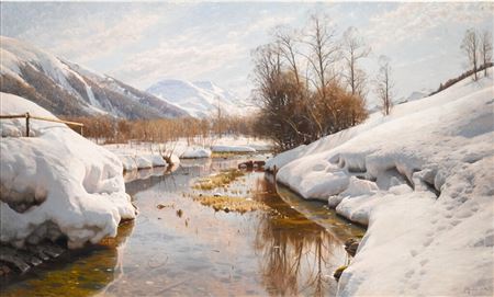 Winter Sun in the Engadin