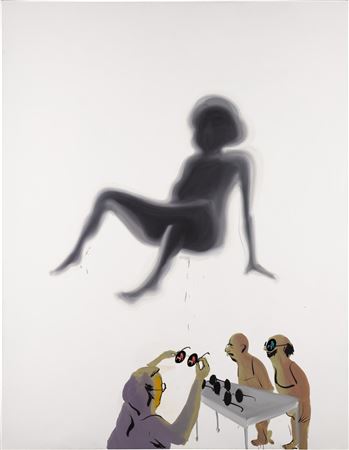Blurry Pussy by Tala Madani - Auction record, sale price, and art valuation. Compare with similar artists and explore comparable artworks.