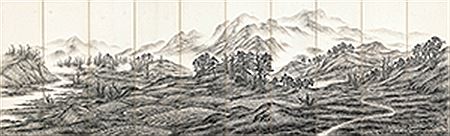 Landscape by Sangbom Yi - Auction record, sale price, and art valuation. Compare with similar artists and explore comparable artworks.