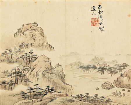 Mountain water Landscape