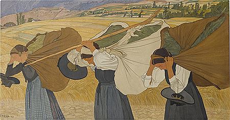 Les fardeaux, 1909