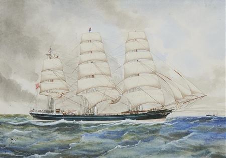 Sample artwork by John Castle (19/20th century), known for landscape painting - View similar artists and auction records