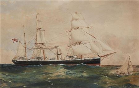 HMS Rapid on Australian Station, 1896