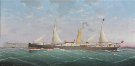 SS Wimmera near South Head, 1904