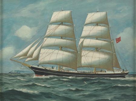 Sample artwork by Alfred Dufty (1858 - 1924), known for marine - View similar artists and auction records