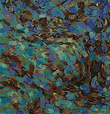 Blue Surfer I, 1967