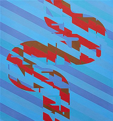 Line With Object I, 1973/1996