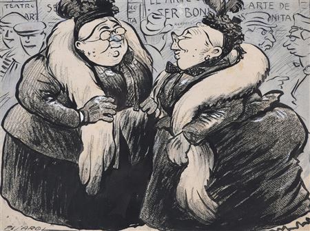 "PAREJA DE MUJERES CONVERSANDO".