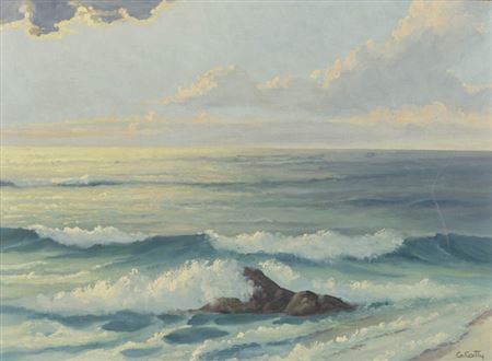 Oslo Beach, South Coast, Natal by Giuseppe Cattaruza - Auction record, sale price, and art valuation. Compare with similar artists and explore comparable artworks.