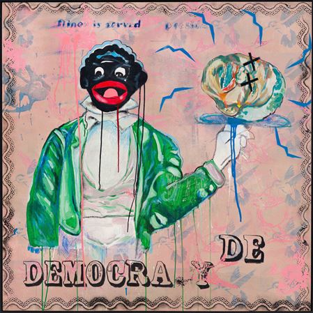 Sample artwork by Vusi Beauchamp (Born 1979), known for painting - View similar artists and auction records