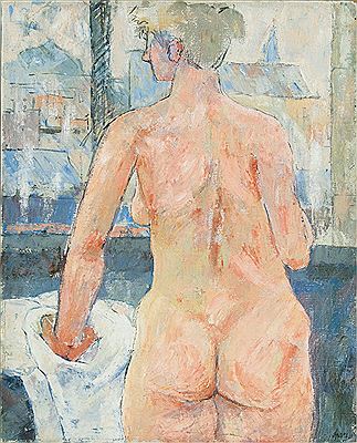 Nude by a window
