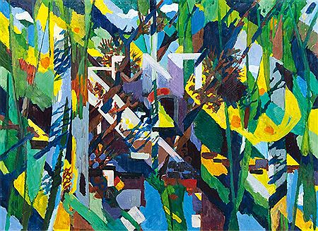 Ruin in the Wood II by Karl Kluth - Auction record, sale price, and art valuation. Compare with similar artists and explore comparable artworks.