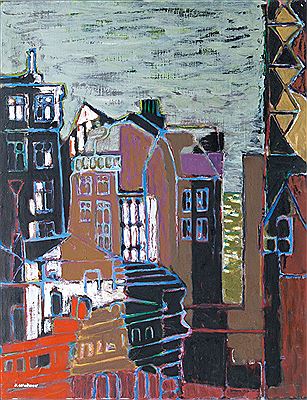 Town Scape. 1956 by Irma Weiland - Auction record, sale price, and art valuation. Compare with similar artists and explore comparable artworks.