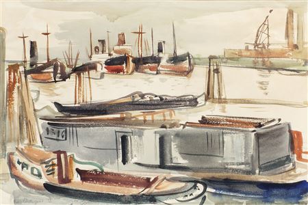 Port of Hamburg.