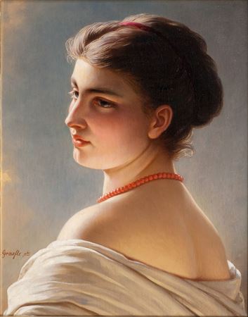 Sample artwork by Albert Graefle (1807 - 1889), known for painting - View similar artists and auction records