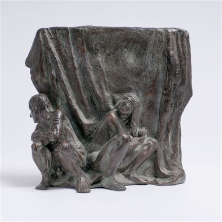 Adam Flirts with the Snake. by Hanno Edelmann - Auction record, sale price, and art valuation. Compare with similar artists and explore comparable artworks.