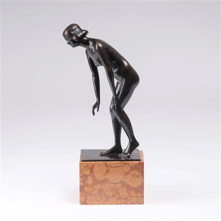 A Bathing Nude.