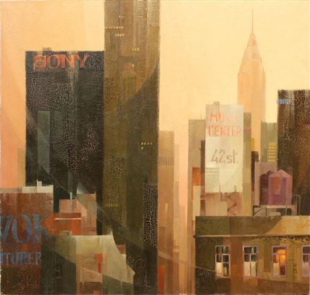 Chrysler building by Xavier Carbonell - Auction record, sale price, and art valuation. Compare with similar artists and explore comparable artworks.