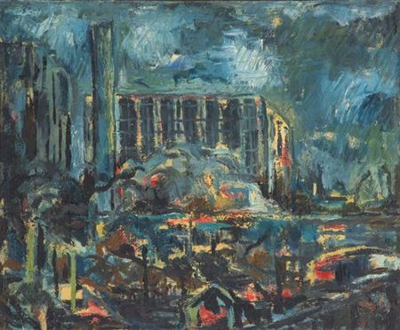 Bercy's porte.La nuit. Paris