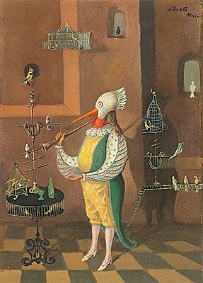 El Maestro de los Pájaros by Alberto Sanchez - Auction record, sale price, and art valuation. Compare with similar artists and explore comparable artworks.