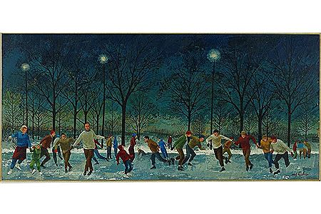The Skating Pond, Milwaukee
