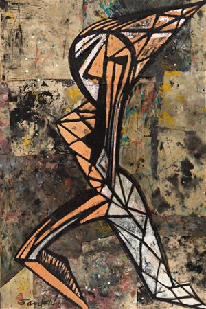 Untitled (Modernist Figure).