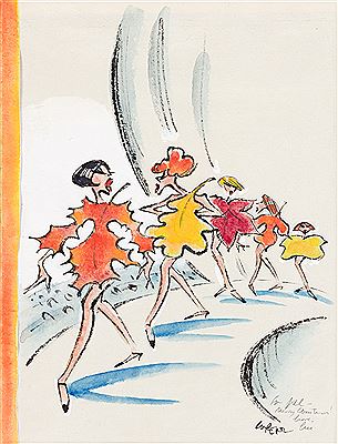 Fall Fashions. Cover for The New Yorker