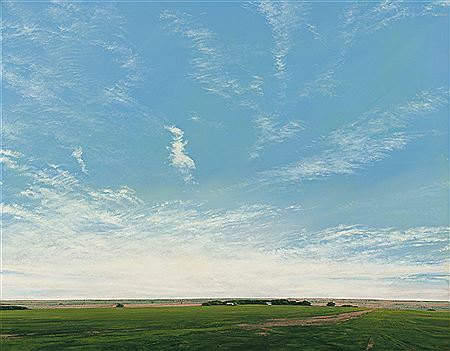 In October the Light begins to Pale by Keith Jacobshagen - Auction record, sale price, and art valuation. Compare with similar artists and explore comparable artworks.