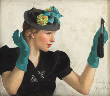 Sample artwork by Neysa McMein (1888 - 1949), known for illustrations, portraits women-faces - View similar artists and auction records