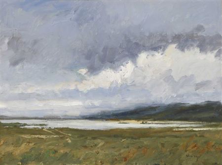 Islay Golf Course by George Reynolds Gill - Auction record, sale price, and art valuation. Compare with similar artists and explore comparable artworks.