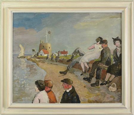 Bawsey Beach; Interior (verso)