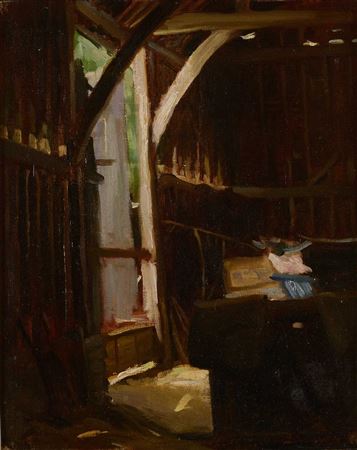 Barn interior