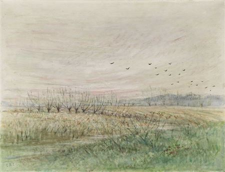 Estuary at dusk