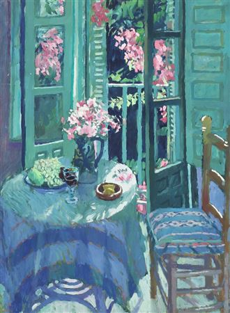 An interior scene