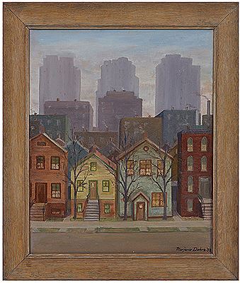 Contrast — from the Chicago 'L', 1938