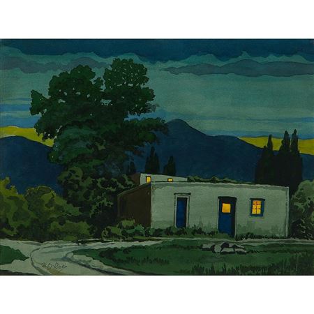 Santa Fe Twilight, 1926