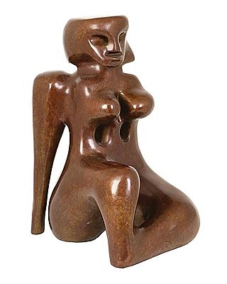 A Winged Woman
