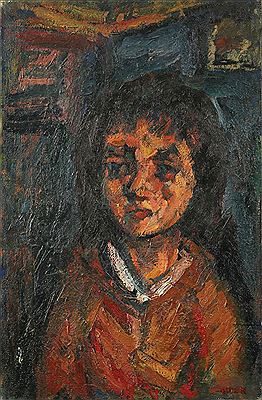 A Girl in a Dark Background by Chaim Aptekar - Auction record, sale price, and art valuation. Compare with similar artists and explore comparable artworks.
