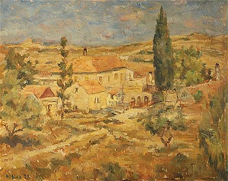 Houses Near Jerusalem 1937